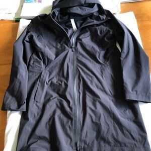 Lululemon rain coat black. Only used once
